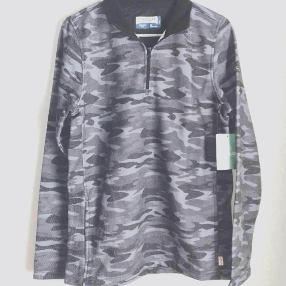 BOYS School Jacket Magellan Outdoors XL Classic Fit Flex Grey Black Camo